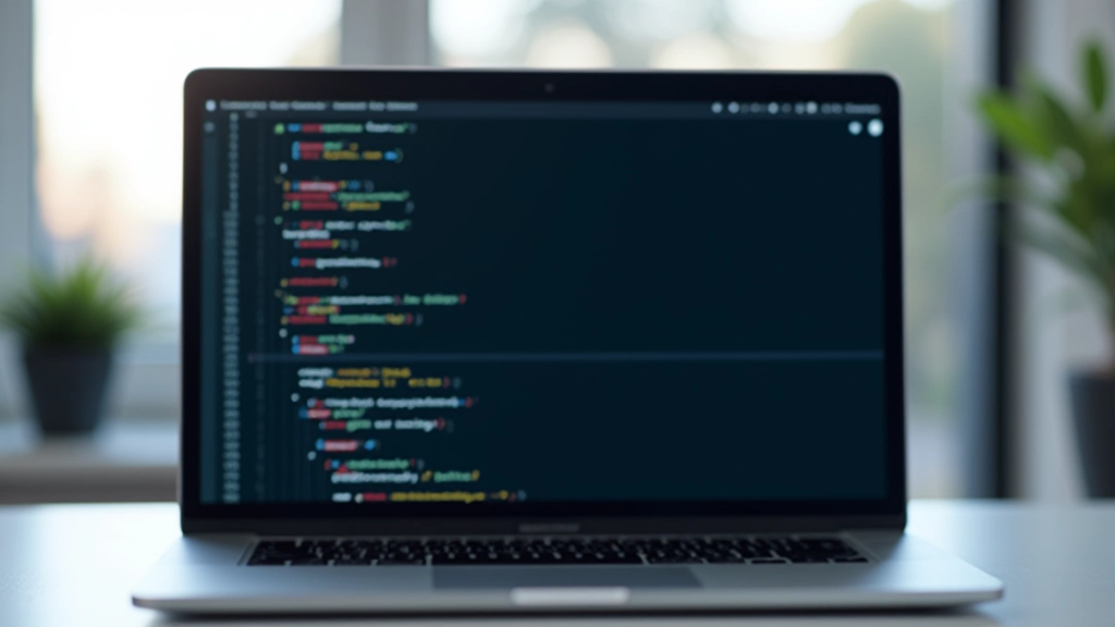 Code voorbeeld van een Flexbox navigatiebalk met horizontaal gerangschikte menu-items